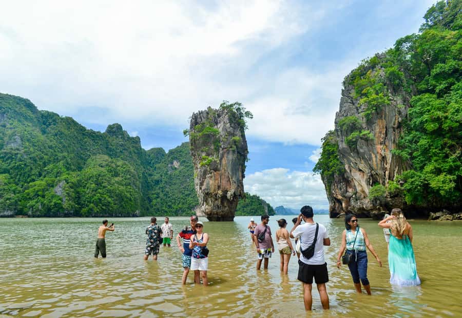 From Phuket: James Bond & Phang Nga Bay Tour by Longtail - Morning Pickup and the Van Ride Into Phang Nga Province