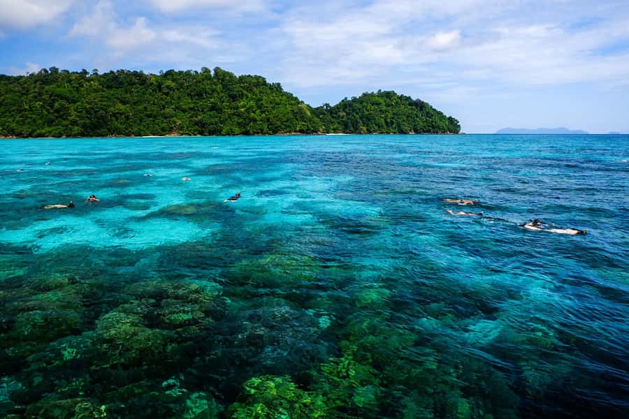 From Phuket/Khaolak: Surin Islands Snorkeling Day Trip - Surin Islands snorkeling stops and the beach reset