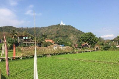 Half-day E-bike Nam Phrae (hilly, fully paved roads, GUIDED) - Entering the ride: pickup timing and what to expect before you start pedaling