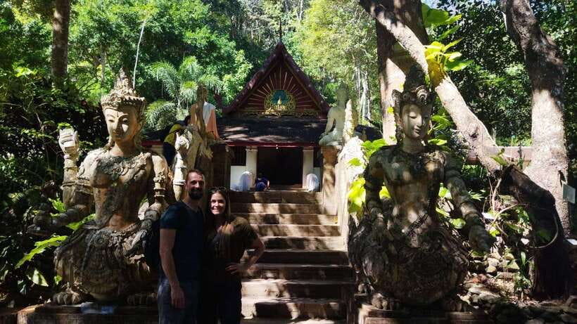 Half Day Morning Wat Pha Lat & Wat Phra That Doi Suthep Tour - Wat Pha Lat: Thai-Burmese Details in a Jungle Temple Setting