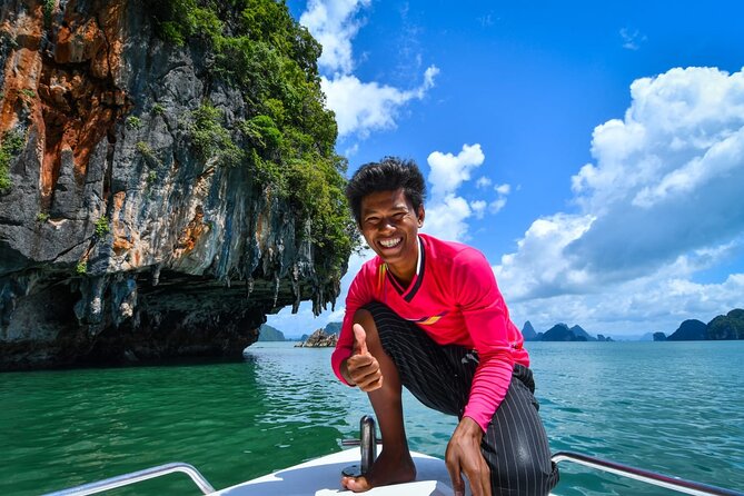 Hong Krabi & James Bond Islands Adventure Tour by Speedboat - Lunch at Koh Panyee: A Floating Village Break