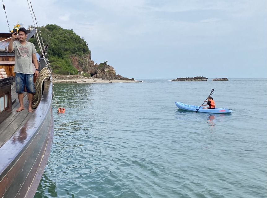 Hua Hin: Full-Day Trip to Sam Roi Yot by Sail Boat - Dolphin Bay and the big water-play stop