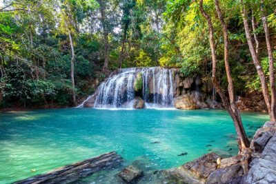 Kanchanaburi Full Day Tour: River Kwai and Erawan Falls - Stop 1: JEATH War Museum and the Death Railway story