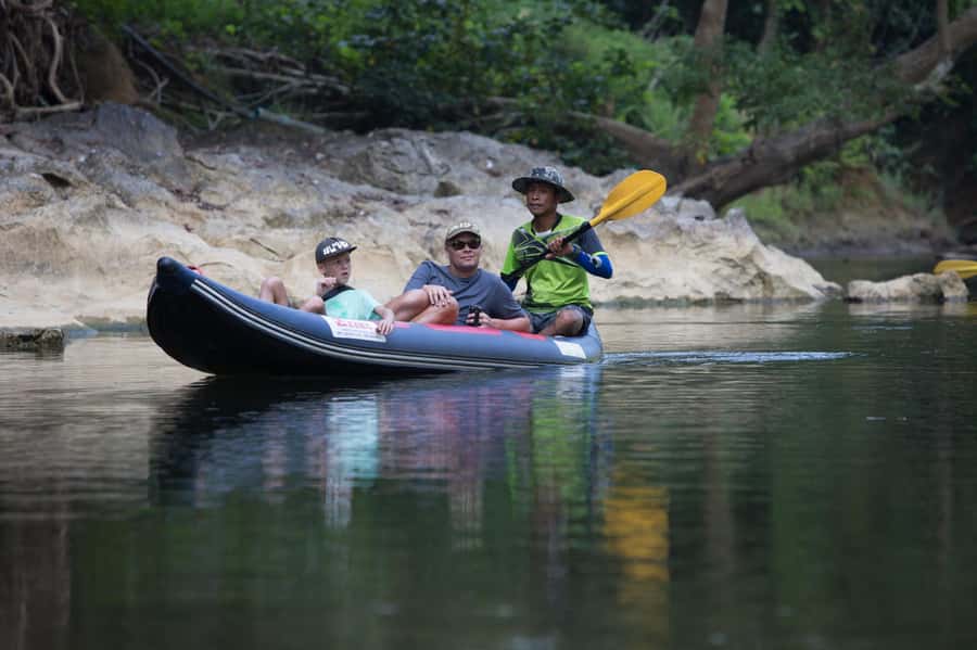Khao Lak: Khao Sok National Park Overnight Treehouse Trip - Day Two on Cheow Lan Lake: Longtail Boat Time and the Cave Stop