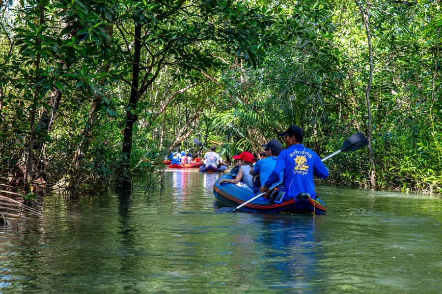 Khao Lak: Off-Road Jungle Full-Day Jeep Tour with Lunch - Canoe through mangroves: calm water, wildlife chances, and a paddle guide