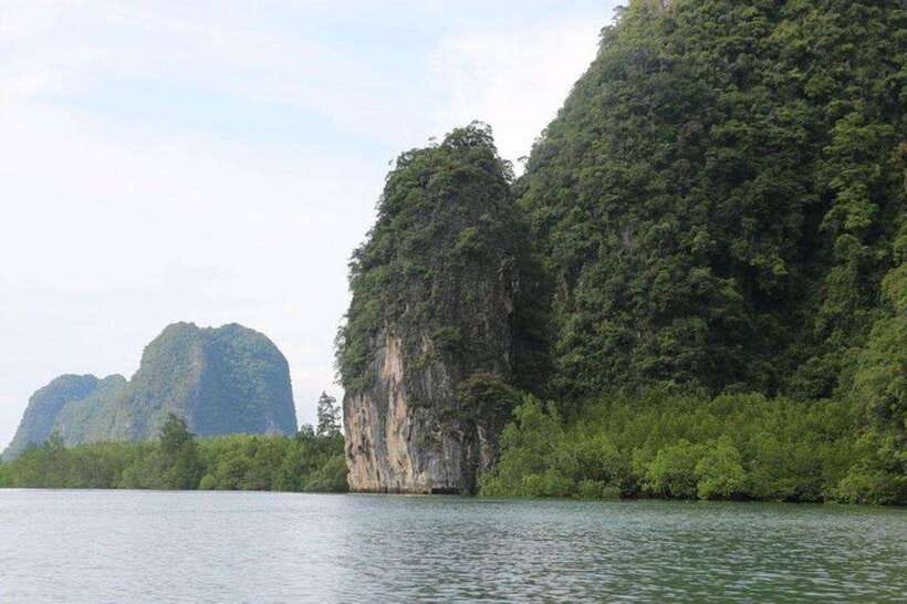 Khaolak: Phang Nga Bay, Tapu Island, and Panyi Village Tour - Tapu Island (James Bond Island) Without the Overcrowding Rush