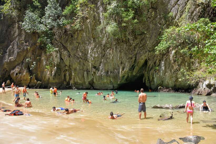 Koh Lanta: 4-Island Adventure Tour to Emerald Cave - Emerald Cave on Koh Mook: the 80-meter swim that anchors the whole day