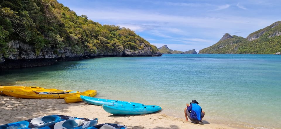 Koh Pha Ngan: Day Tour Ang Thong with Kayak, Snorkel & Lunch - Koh Mae Ko lunch: buffet on the beach, then swim time
