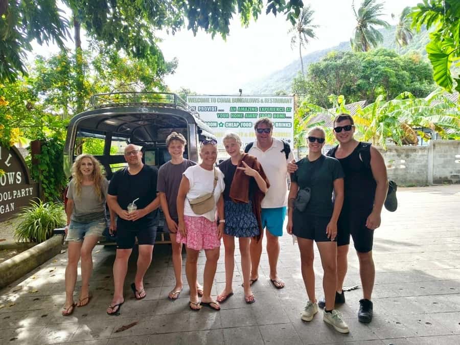 Koh Phangan Shared Road Trip by Mingalaba road trip - Why This 4WD Road Trip Works Better Than Scooters on Phangan