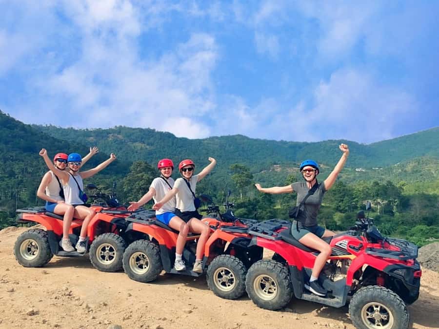 Koh Samui: 2-Hour Unique ATV Quad Bike Off-Road Adventure - Automatic ATVs and the start line you actually need
