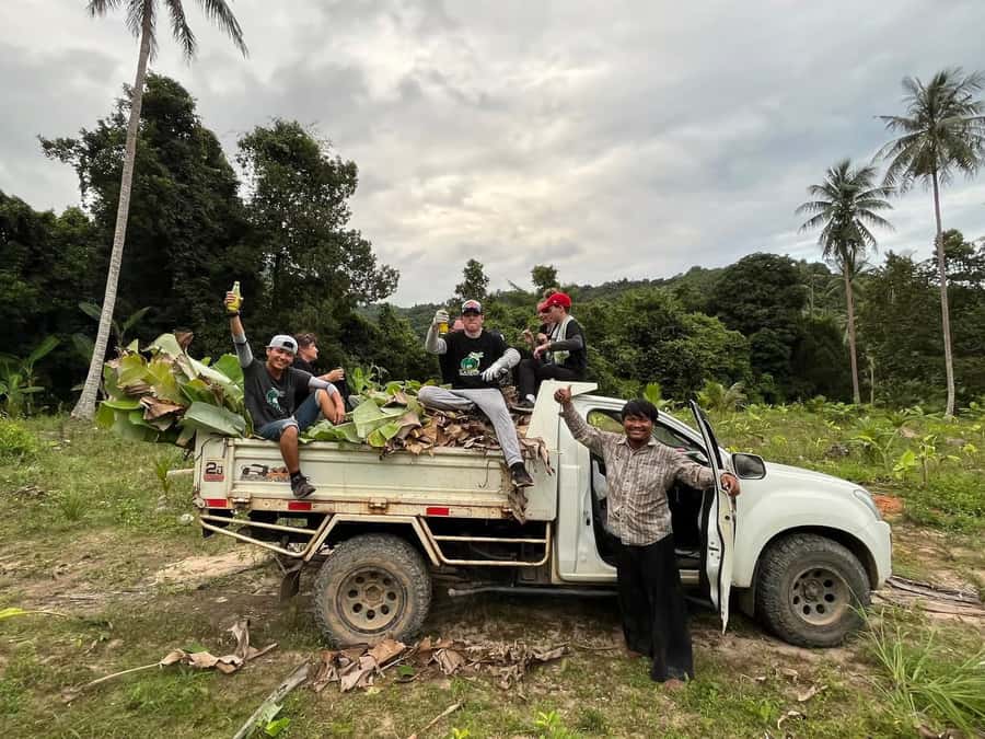 Koh Samui: Ethical Elephant Sanctuary Tour with Buffet Lunch - Feeding time with real food prep, not a gimmick