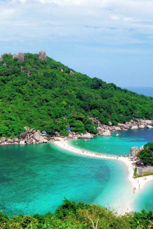 Koh Samui: Koh Nangyuan & Koh Tao Speedboat Tour with Lunch - Japanese Garden Reef: longer snorkeling time with shallow-water fish energy