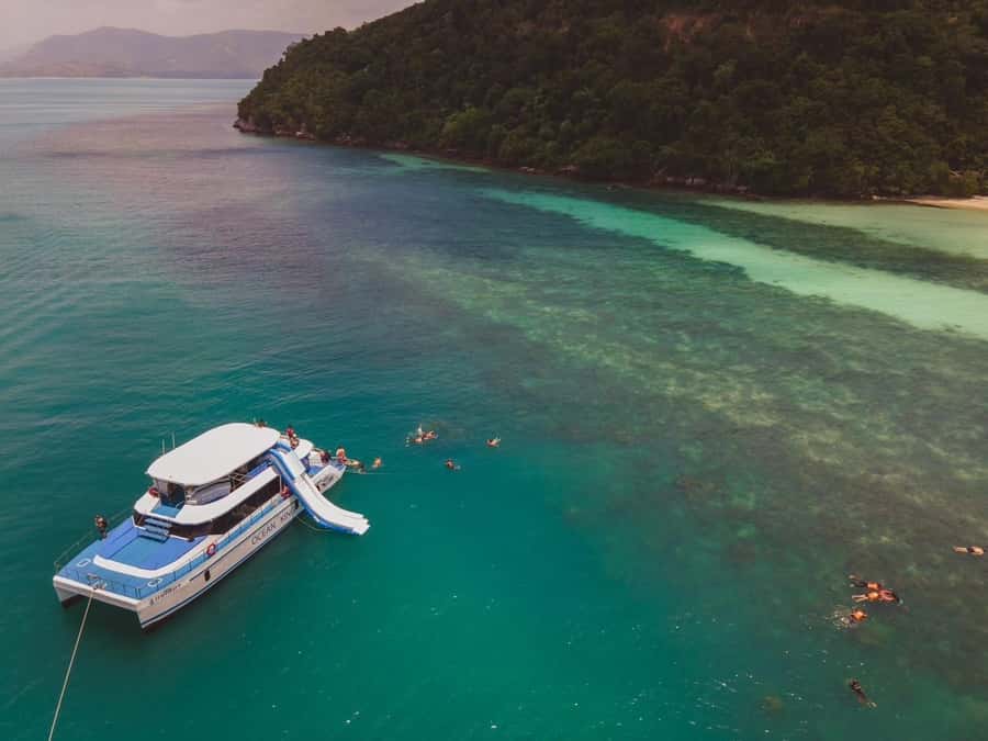 Koh Samui: Koh Tan and Koh Madsum Half-Day Tour by Catamaran - Koh Tan (Coral Island) snorkel + kayaking: what the reef stop is really like