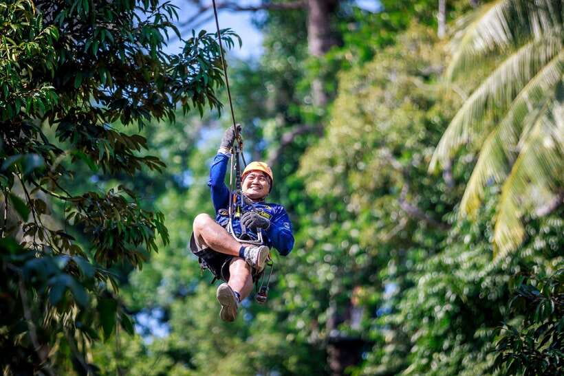 Koh Samui: Samui Zipline Adventure with Transfer service - Jungle Zips Start With Easy Koh Samui Pickup