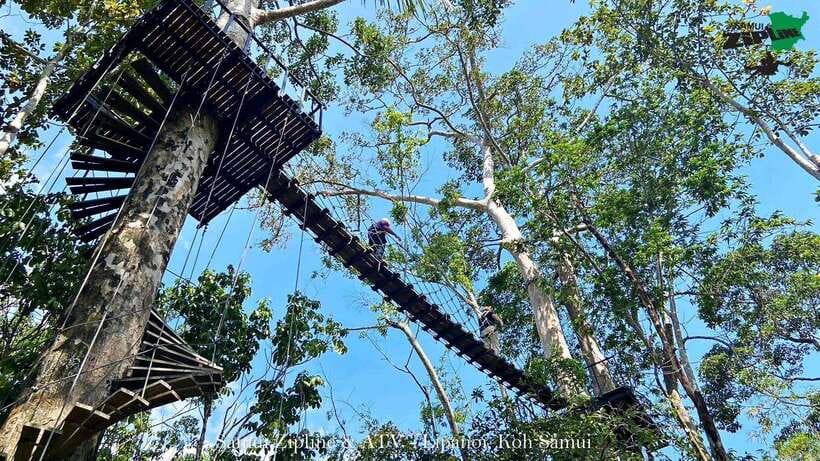 Koh Samui: Samui Zipline Adventure with Transfer service - Water, Fruit, and Cold Towels: The Good Finish