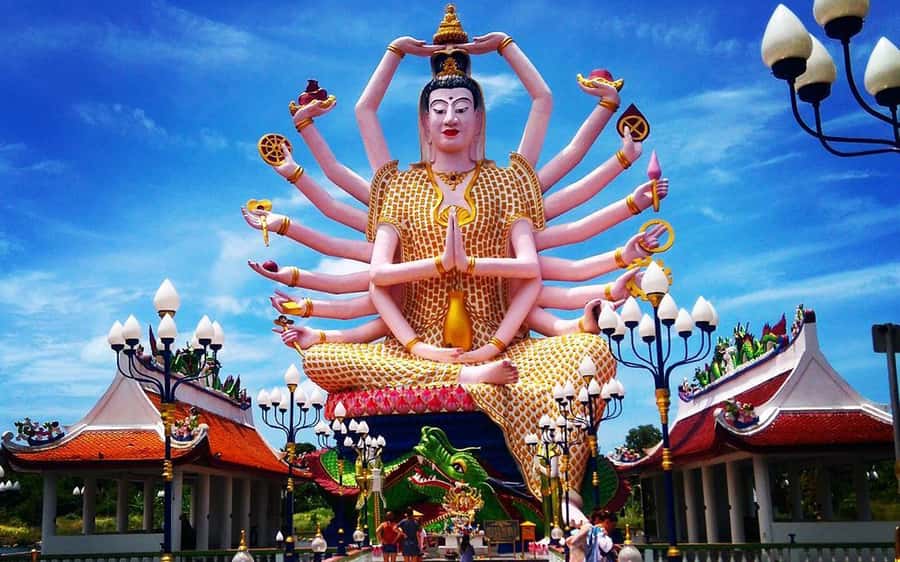 Koh Samui: Travstore Original Koh Samui Discovery Tour - Wat Plai Laem and the 18-armed Guanyin: a temple you’ll remember