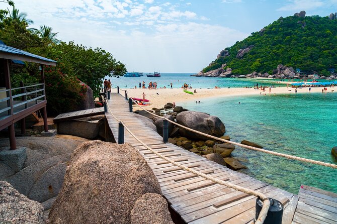 Koh Tao and Koh Nang Yuan VIP Small Group Tour - Nang Yuan Island: white sand, clear water, and that viewpoint climb