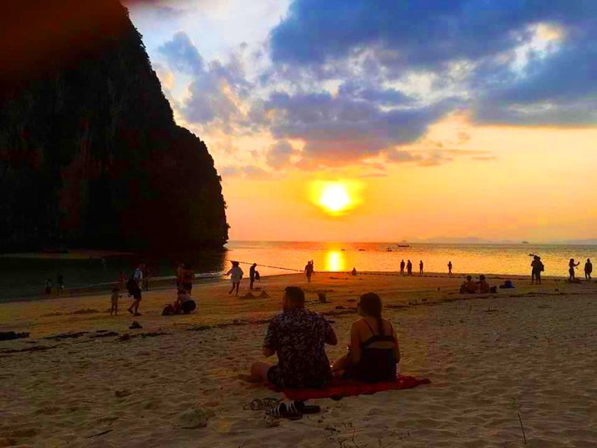 Krabi: 4 Islands Sunset Longtail Boat Tour with BBQ Dinner - Chicken Island snorkeling: the reef that puts fish on your checklist
