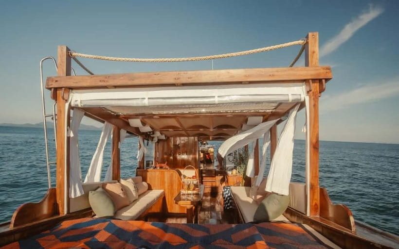 Krabi: 7 Island Tour by Luxury Longtail Boat with Snorkeling - Poda Island as the finale: where the tour slows down