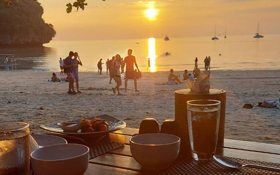 Krabi: 7 Islands Sunset Hopping Cruise with BBQ & Plankton - Chicken Island: viewpoints and real snorkeling time