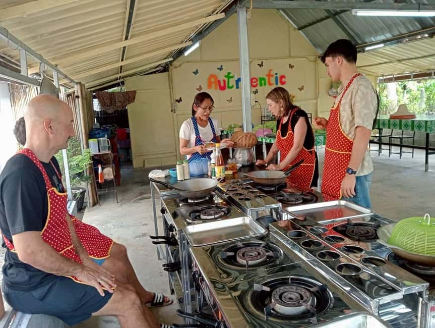 Krabi: Authentic Thai Cooking Class+Thai Herbs Garden Tour - Traditional Family-Style Eating: What You Cook Is What You Taste