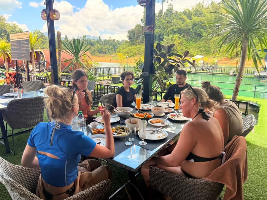 Krabi: Cheow Lan Lake, Diamond Cave, Hiking, All Included - Diamond Cave and the rainforest hike: the active half of the day