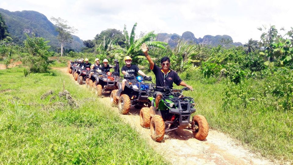 Krabi: Half-Day Blue Lagoon Kayaking at Klong Srakaew & ATV - ATV in Krabi forest tracks: fun, real off-road, and yes, you’ll get dirty