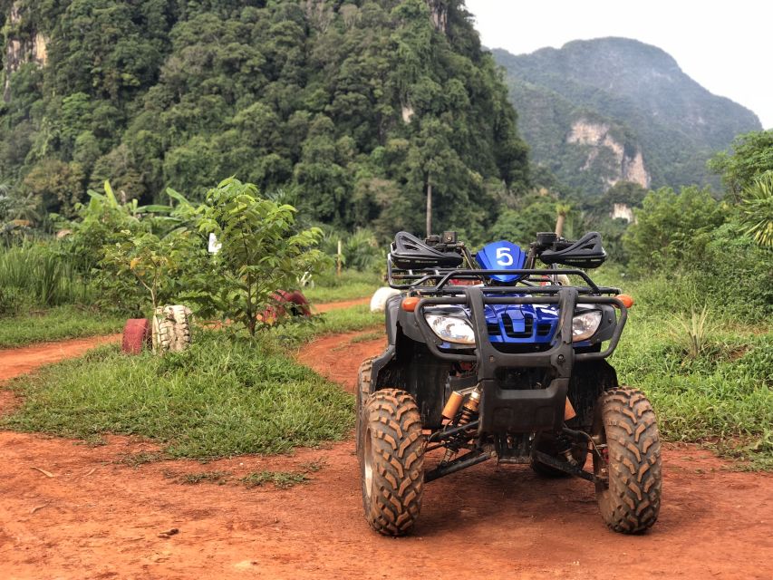 Krabi: Half-Day Blue Lagoon Kayaking at Klong Srakaew & ATV - Sa Kongsi Mountain and the stalactite-and-stalagmite stop