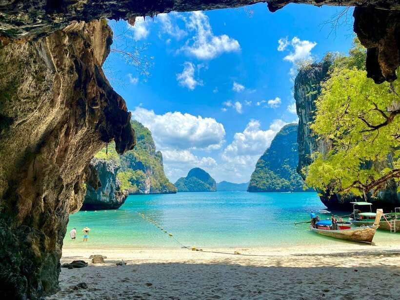 Krabi: Hong Island Longtail Boat & Kayak Tour w Buffet Lunch - From hotel pickup to Nopparat Thara Pier: what the morning feels like