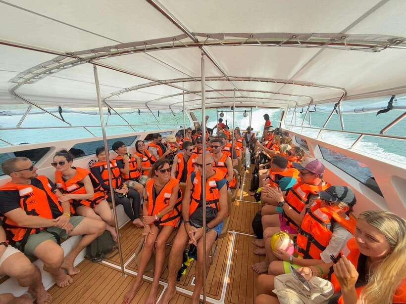 Krabi: Hong & Paradise Island Odyssey by Speedboat - Ko Daeng Snorkeling: Colorful Fish at Shallow Reef Water