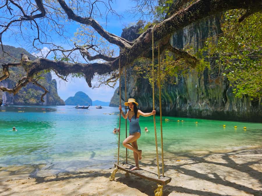 Krabi: Island Hopping Tour by Private Longtail Boat - Option 1: Koh Poda, Tub Island, Chicken Island, and Thale Waek