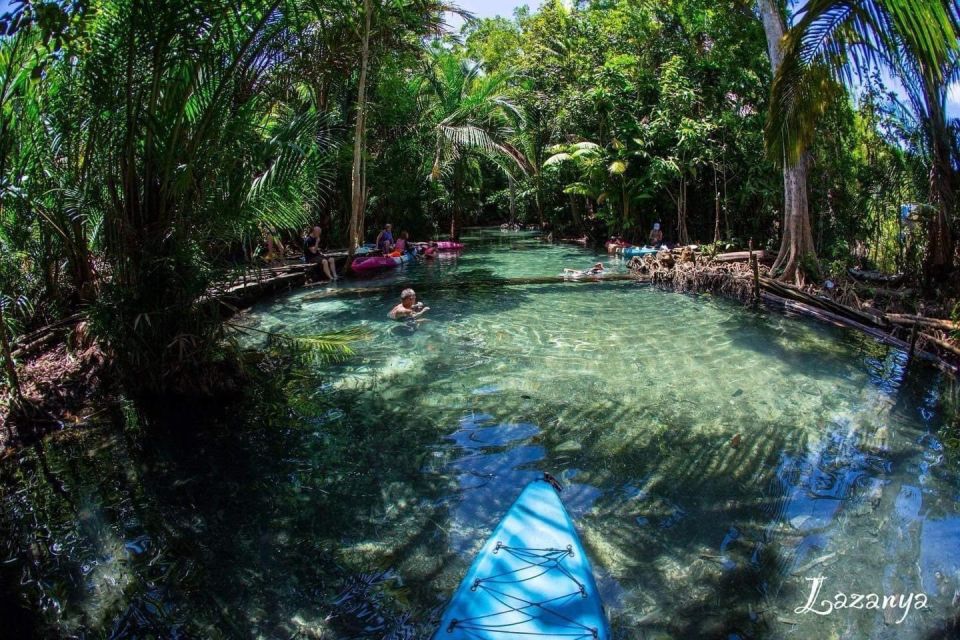 Krabi kayaking and swimming clongrood Tour - The Swim Stop: Cool Water, Fish Feeding, and Real Refresh