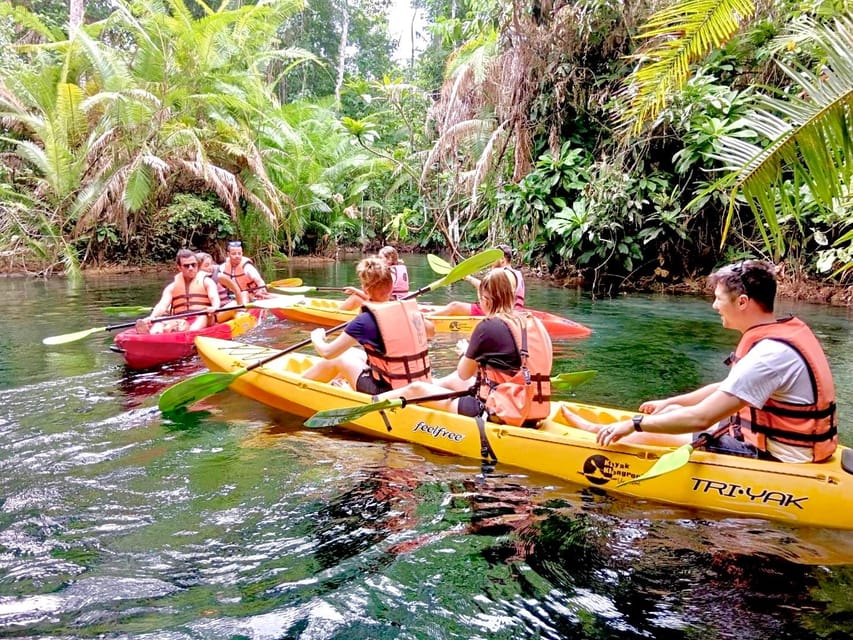 Krabi: Klong Root (Crystal lake) Kayaking tour - The canal paddle through Klong Root: clear water and forest guidance