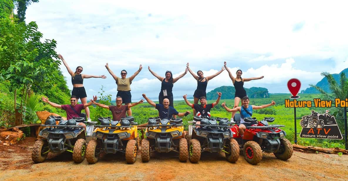 Krabi: Nature View Point Off-Road ATV Adventure - Forest Trails, Rubber Plantations, and Orchards on Your Off-Road Route