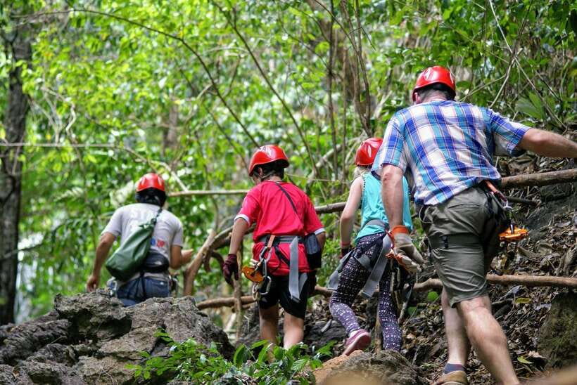 Krabi: Ziplining with Abseiling and Rock Climbing Options - Krabi zip lines, abseils, and rock climbing: the real appeal