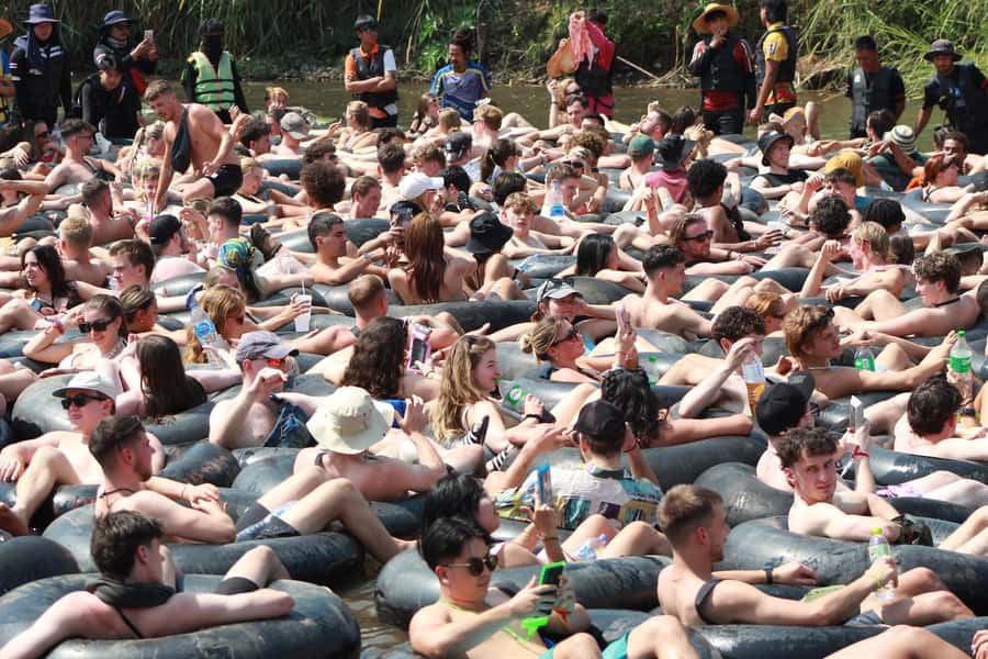 Pai: Tipsy Tubing River Excursion with DJs & Games - Stops, Breaks, and Timing: How the Day Flows