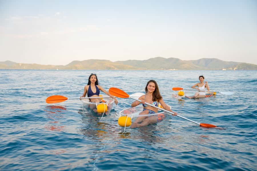 Pattaya: 3-Island Hopping Sunset Yacht & Buffet with Live DJ - Onboard food and the buffet rhythm: Thai lunch, BBQ, and snacks