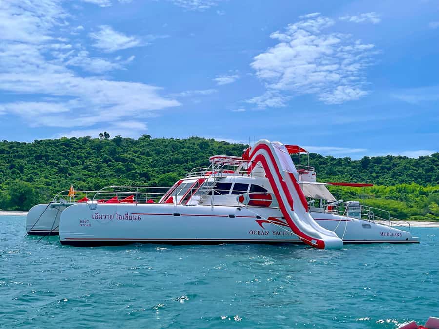Pattaya: Full-Day 2 Islands Yacht Trip with Lunch and Sunset - Koh Rin: Clear Water, Wildlife Moments, and Another Chance to Snorkel