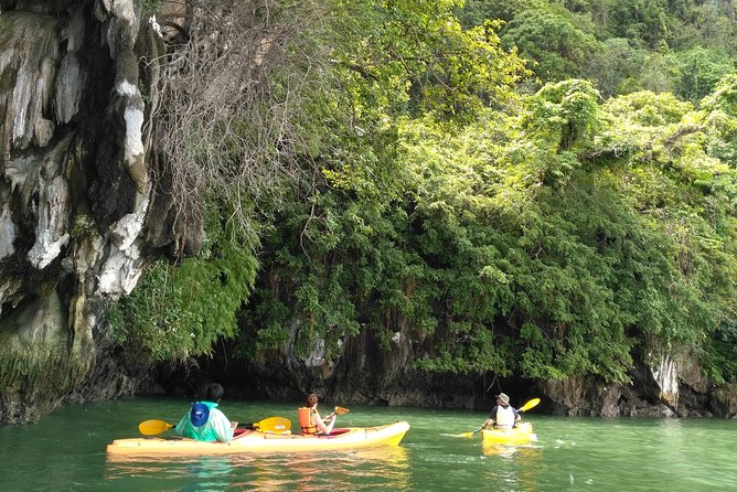Phang Nga Bay kayaking day trip - The guide team (Mr Run and Dave) and how small-group days feel different
