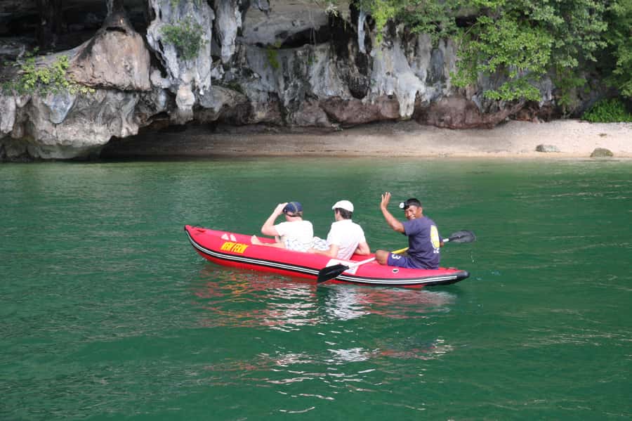 Phang Nga Bay: Longtail Boat Sightseeing Tour - Sea caves by canoe: getting up close to limestone formations