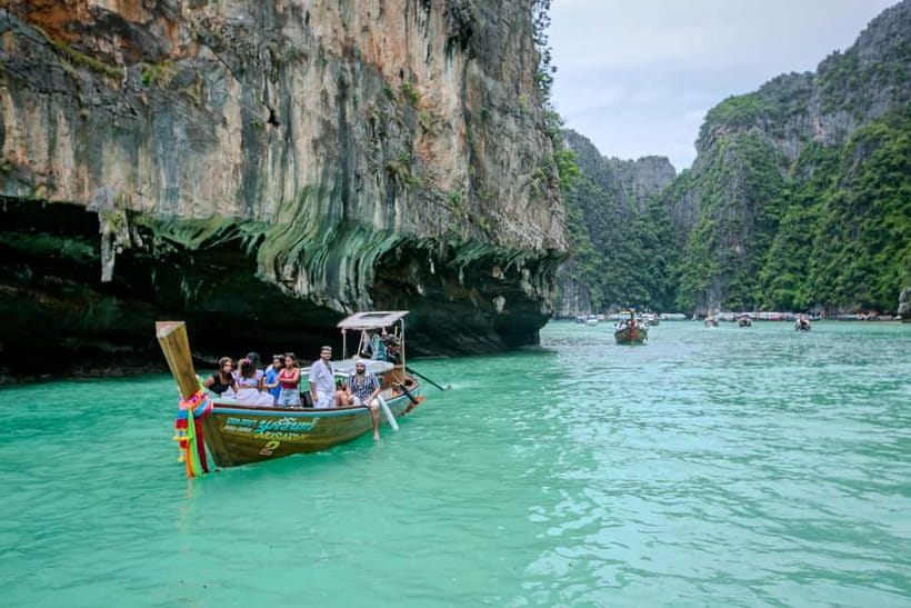 Phi Phi: 7 Island Longtail Boat Snorkeling Tour with Sunset - Pileh Lagoon + Loh Samah Bay: Where the Underwater Time Pays Off