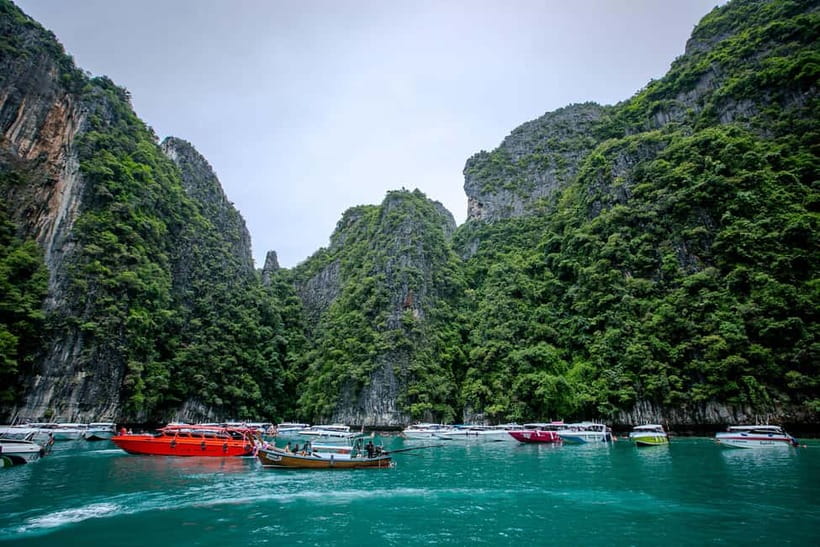 Phi Phi : 7 Island Snorkeling & Sunset Tour by Longtail Boat - Sunset on the water: the calm ending after a long day