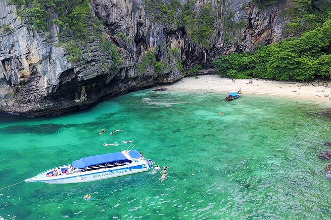 Phi Phi Island Speed Boat Adventure from Krabi - Pileh Bay photo time and the optional longtail detour