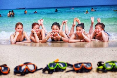 Phi Phi & Khai Islands Snorkeling Trip w/ Lunch and Fins by Speedboat - Pileh Bay Lagoon: where the day turns into swimming and snorkeling