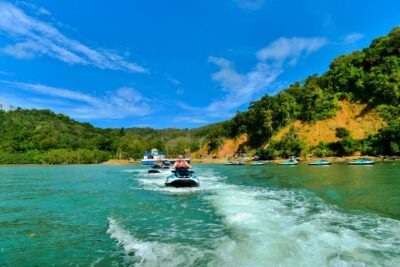 Phuket: 5 or 8-Island Jet Ski Tour with Lunch and Transfer - Jet ski setup, rules, and safety you should plan for