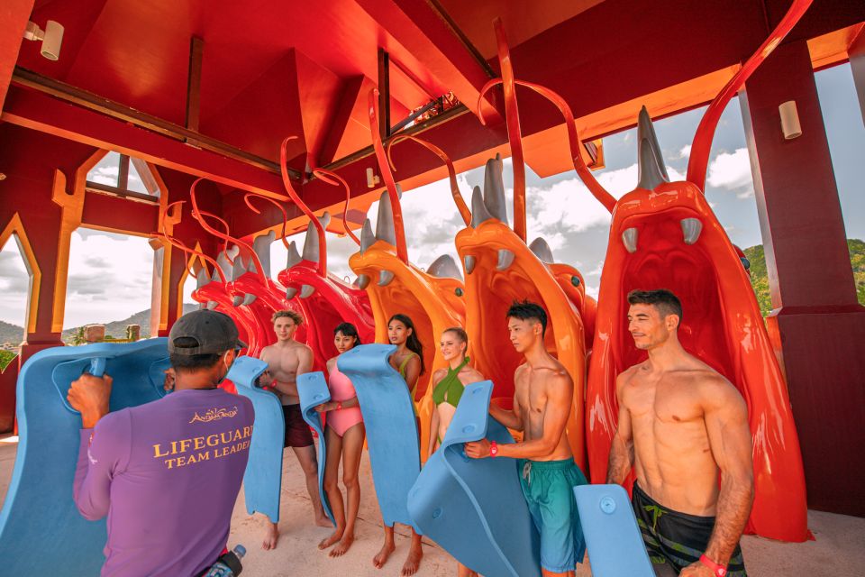 Phuket: Andamanda Water Park Ticket - Floating Village Food: Thai Bites, Cashless Wristbands, and Price Reality