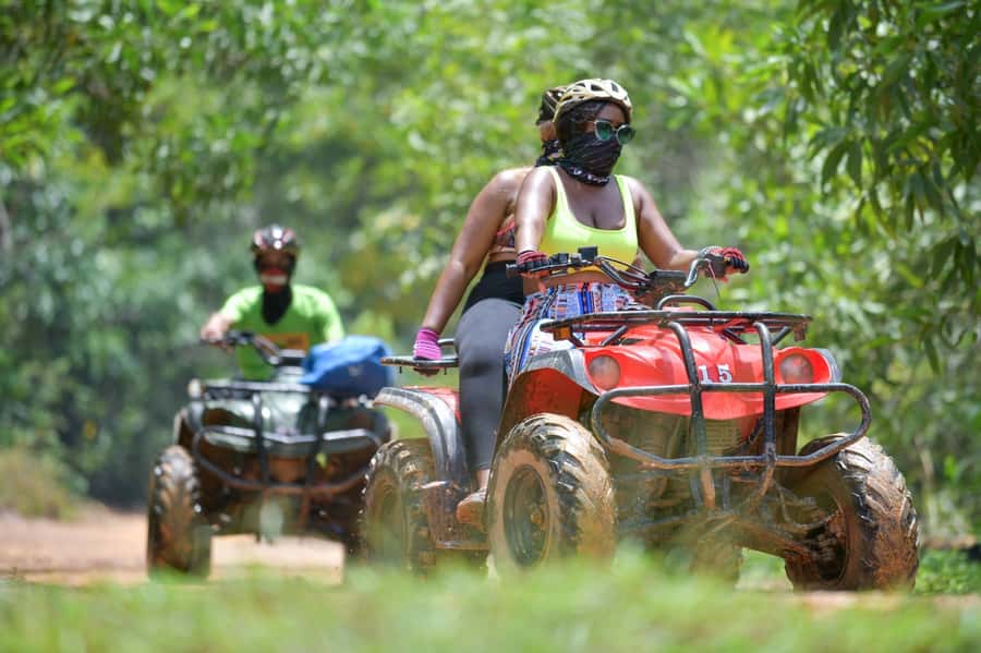 Phuket: ATV Mangrove Jungle & Hidden Beach Tour - Gear up fast: safety briefing, lockers, and the warm-up track
