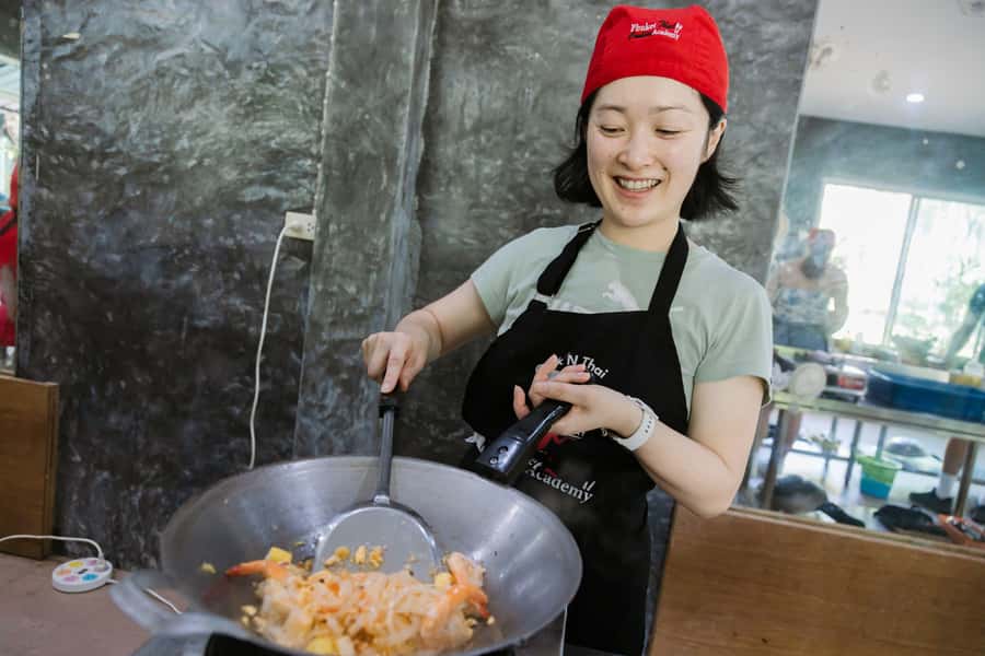 Phuket: Authentic Thai Cooking Class - Cooking at Your Own Station: Knife Skills, Stir-Frying, Curries, and Seasoning