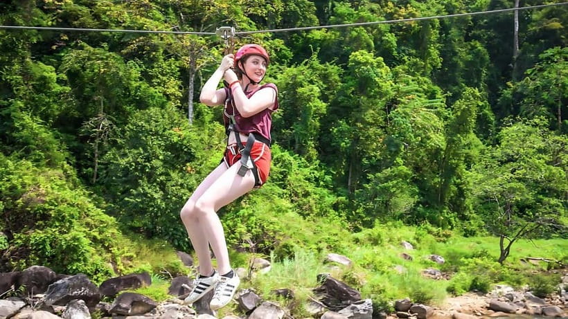Phuket: Bamboo Rafting & ATV Ride (Optional) - Tonsai Waterfall: the final payoff with walking and viewpoints