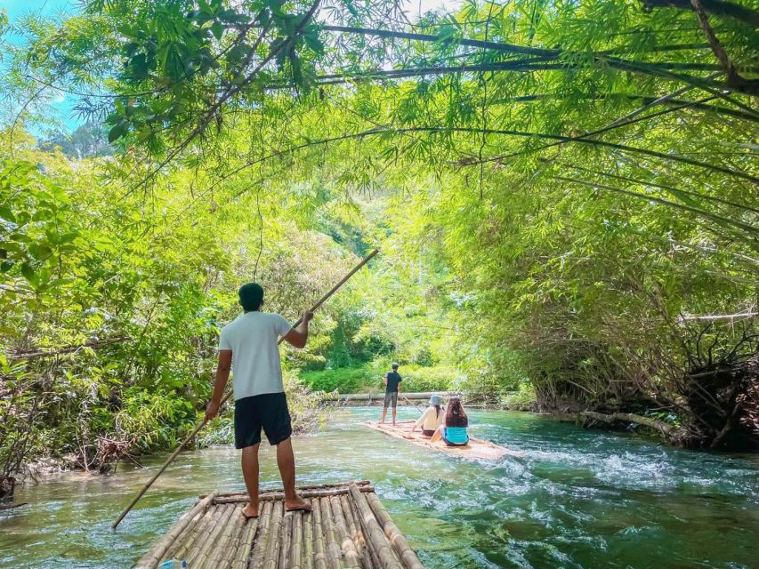 Phuket: Bamboo Rafting, Monkey Cave, and ATV Option - Morning pickup and Monkey Cave etiquette at Suwankuha Temple